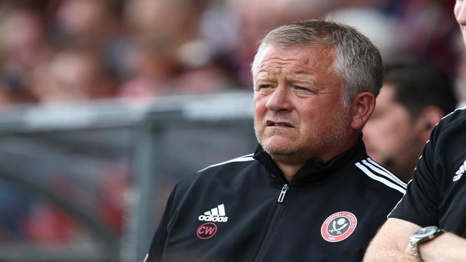 Sheffield United boss Chris Wilder